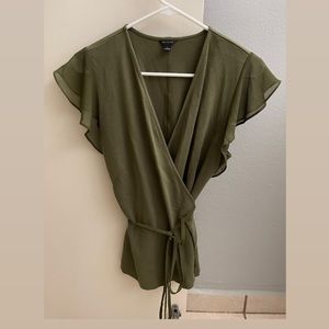 Wrap around shirt